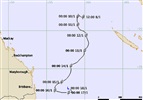 Cyclone Kerry track